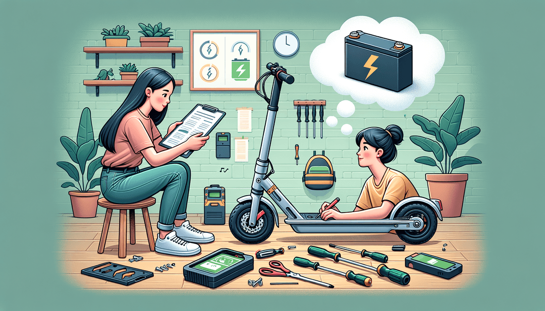 Bild E-Scooter Batterie wechseln: Anleitung und Tipps