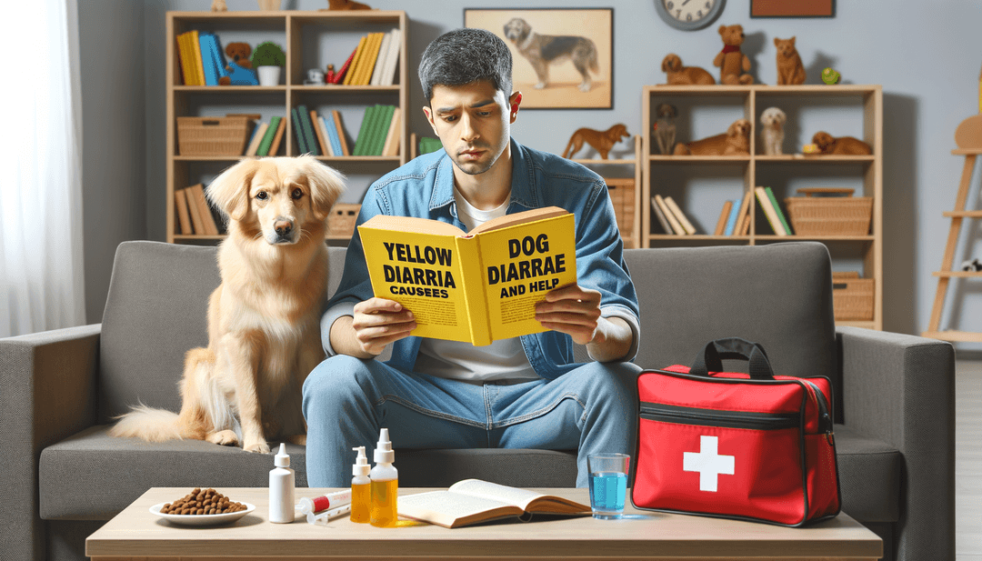 Bild Hund Durchfall gelb: Ursachen und Hilfe