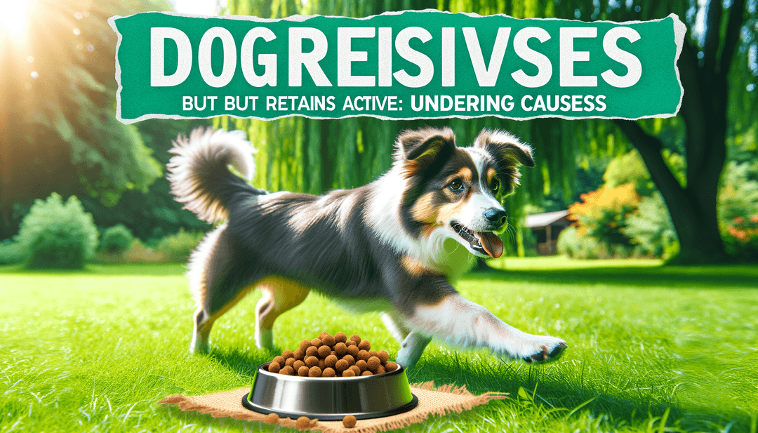 Bild Hund frisst nicht, ist aber fit: Ursachen